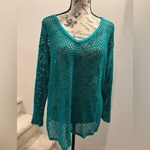 Fritzi Beach Crochet Cover Up L